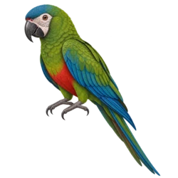 Blue-winged Macaw (Primolius maracana) thumbnail image on AnimalDex