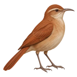 Rufous Hornero (Furnarius rufus) thumbnail image on AnimalDex