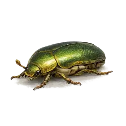 Green June Beetle (Cotinis nitida) thumbnail image on AnimalDex
