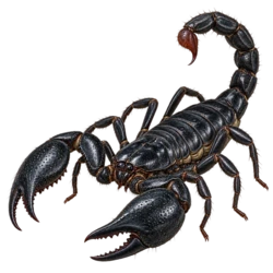 Malaysian Forest Scorpion (Heterometrus spinifer) thumbnail image on AnimalDex