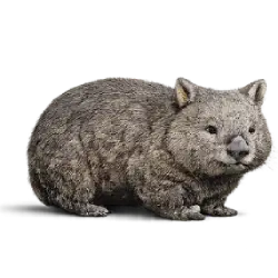 Northern Hairy-nosed Wombat (Lasiorhinus krefftii) featured animal image on AnimalDex