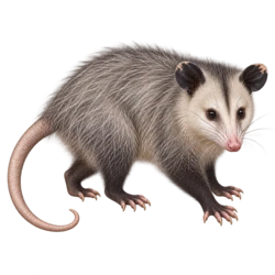 Common Opossum (Didelphis marsupialis) thumbnail image on AnimalDex