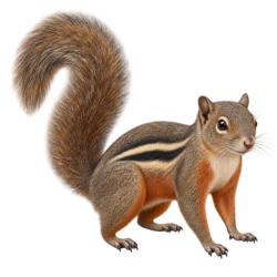 Plantain Squirrel (Callosciurus notatus) thumbnail image on AnimalDex
