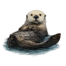 Sea Otter (Enhydra lutris) featured animal image on AnimalDex