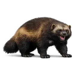 Wolverine (Gulo gulo) featured animal image on AnimalDex