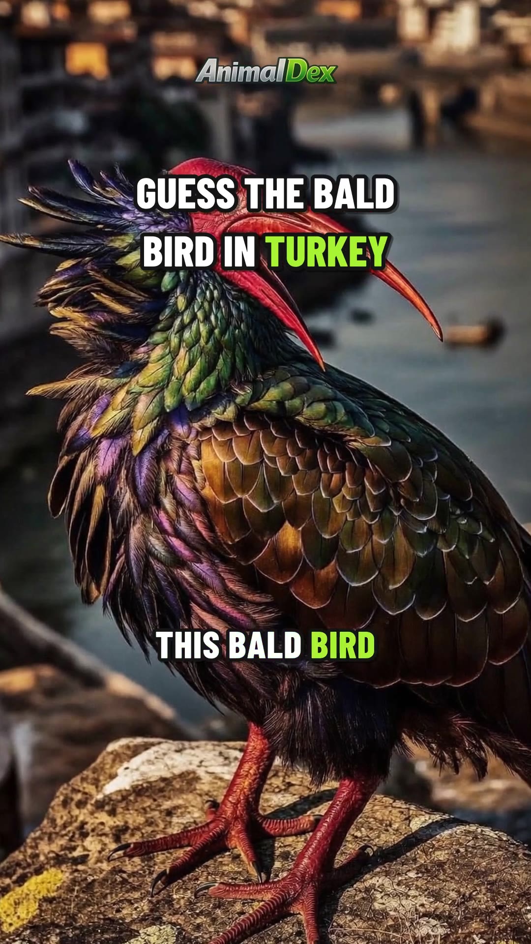 Guess the Bald Bird That Lives in Turkey